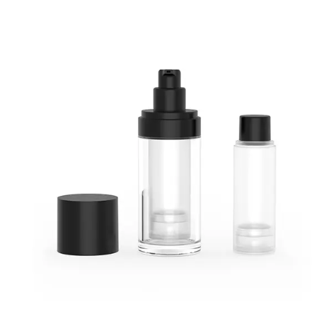 Airless bottle Empty 30ml Plastic Airless Pump Bottles For Lotion Cosmetics
